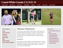 Tablet Screenshot of carmischools.org